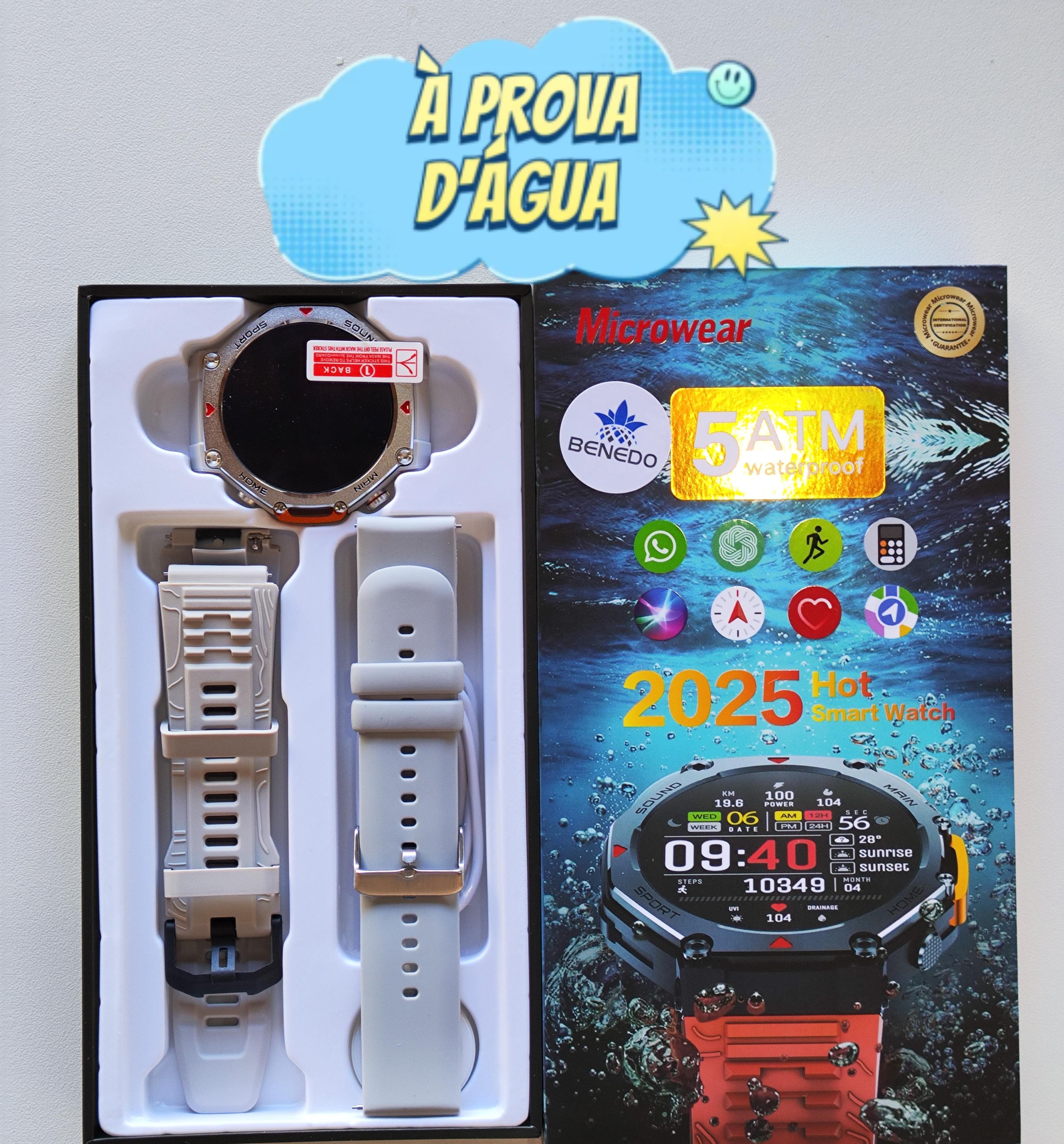 Relógios feminino e masculino 